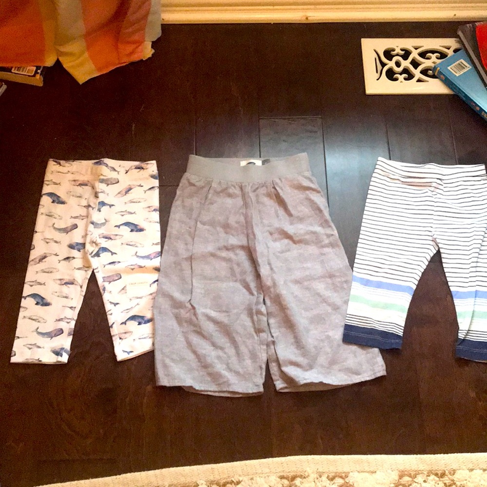 Old navy lot of pants‎ two pair leggings wide leg